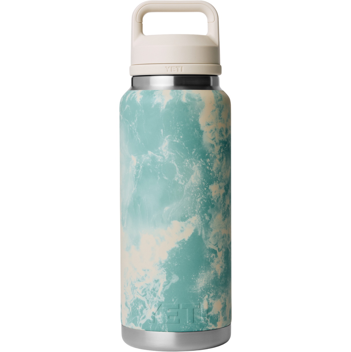 2026 YETI Rambler 36 Oz Bottle 70000007268 - Seafoam Pattern